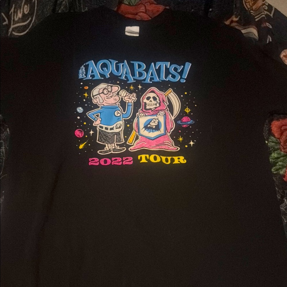 NWOT THE AQUABATS 2002 TOUR TSHIRT